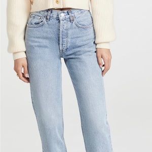 Agolde Light Blue Women's Boot Cut Jeans